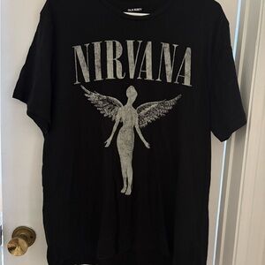 Old Navy Men’s Black Tee